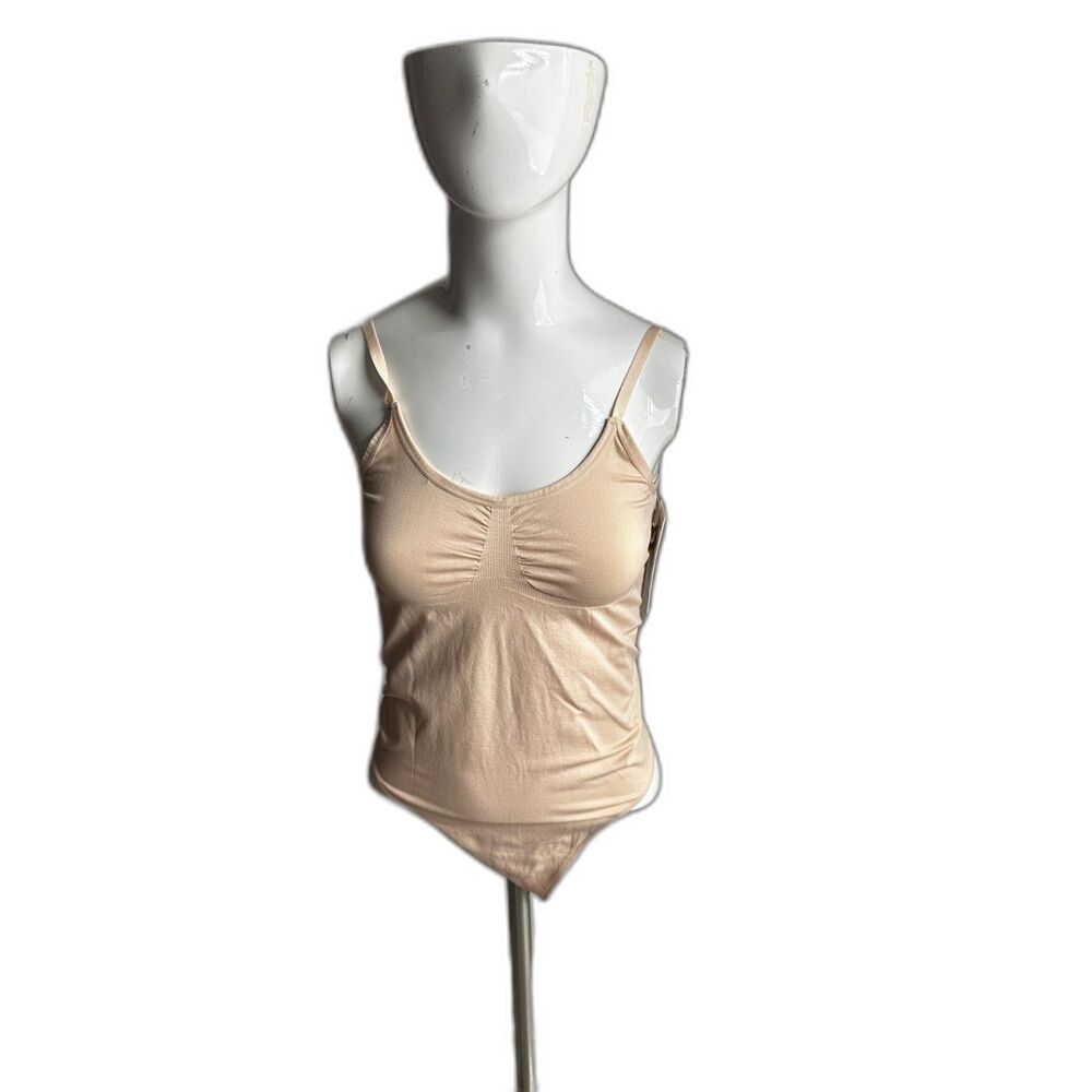 Nordstrom Rack Body Suit For Women Size M Shape Wear Ruched Bust Adjustable NWT